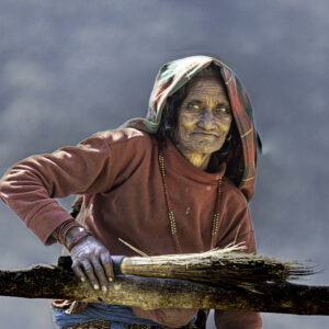 Elderly Nepali Woman